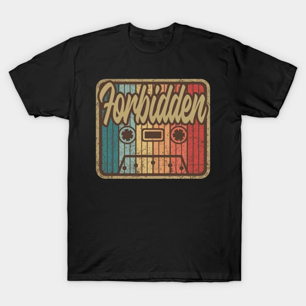 Forbidden Vintage Cassette T-Shirt by penciltimes